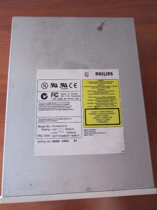 Leitor de CD-ROM 40X Philips PCA403CD