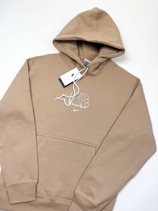 Оригінал! Худі Nike Solo Swooth (бежеве) (S, M, L) Нове з бірками!