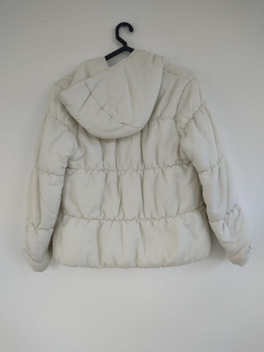 Kispo de penas branco, 10 anos menina, Benetton