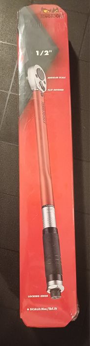 NOVO & SELADO - Chave TengTools  Dinamométrica 1/2" 40-210Nm