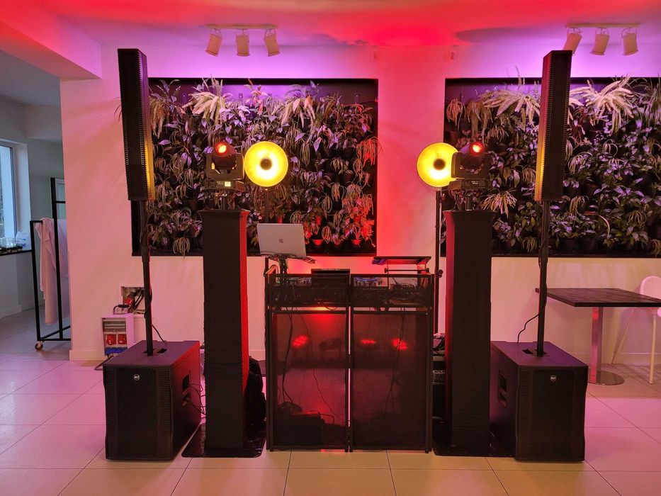 Nagłośnienie RCF EVOX 12 + pokrowce na bas, sztyce