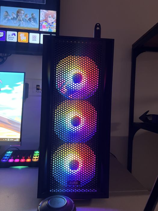 PC gamer COMPLETO (Oportunidade) RTX 4060 8GB , RYZEN 7 5800X 32GB RAM