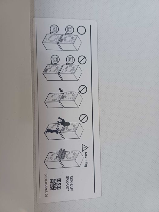 Łącznik Samsung Pralka Suszarka