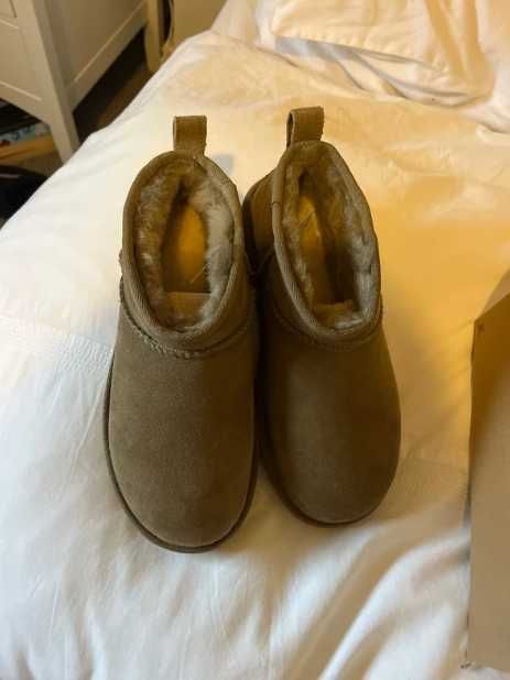 Brązowe botki Ugg Ultra Mini 40