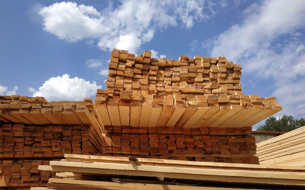 Обрезная доска 100*30*4,5. (Брус, Рейка) Производитель пиломатериалов.