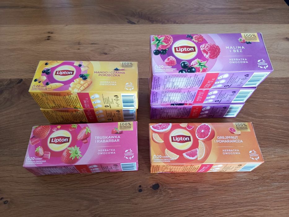 Herbaty owocowe Lipton mix smaków