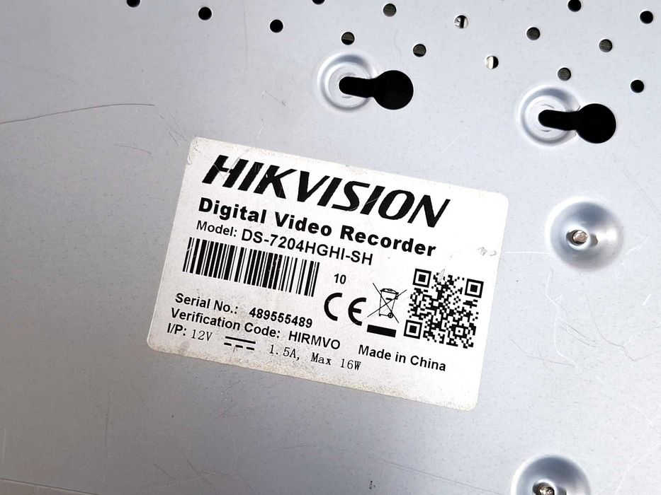 Gravador de Video Digital - Hikvision DS-7204HGHI-SH
