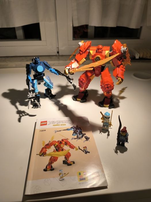(322pcs) Lego Ninjago Kai's Elemental Fire Mech 71808
