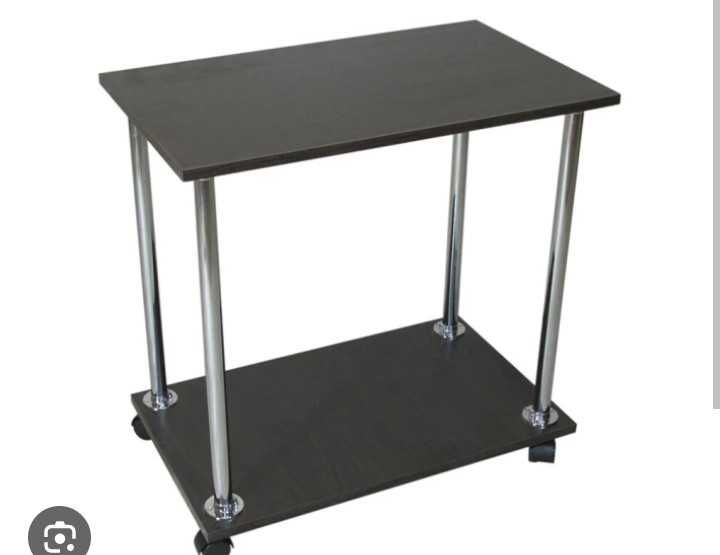 Журнальный стол прикроватный на колесах Тавол Loco Венге