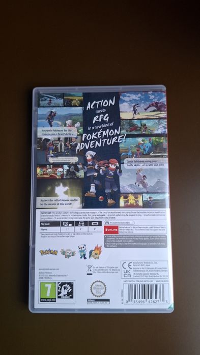 Pokemon Legends Arceus na Nintendo Switcha