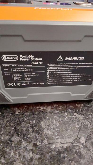 Gerador solar 230wh
