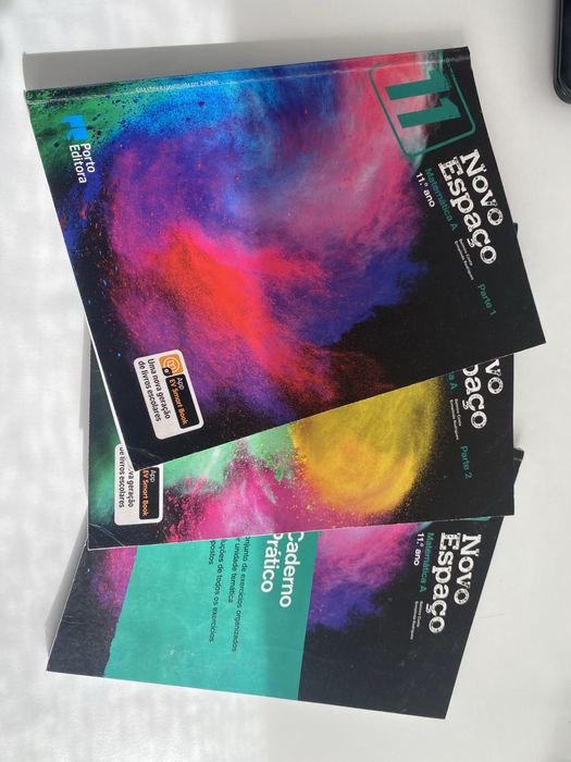 Manuais e Caderno Atividades Matemática A 11