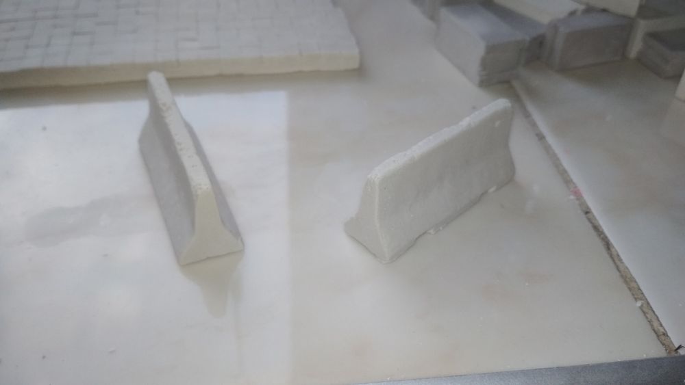 Матеріали для діорама: паркані плити, тротуарні доріжки, бруківка