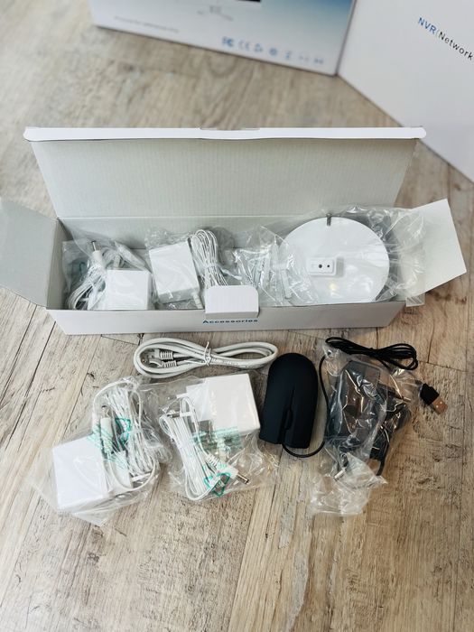 Комплект Wi-fi відеоналяду ЗМР Anran,4 камери,13 дюймів,Жорсткий диск