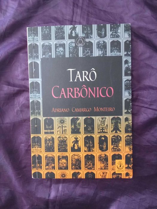 Tarô Carbônico (livro e 22 cartas) - Adriano Camargo Monteiro