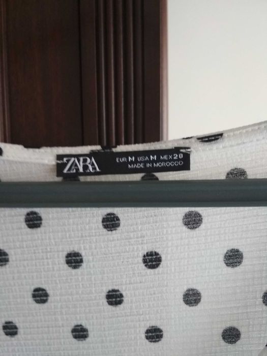 Vestido midi/comprido da zara