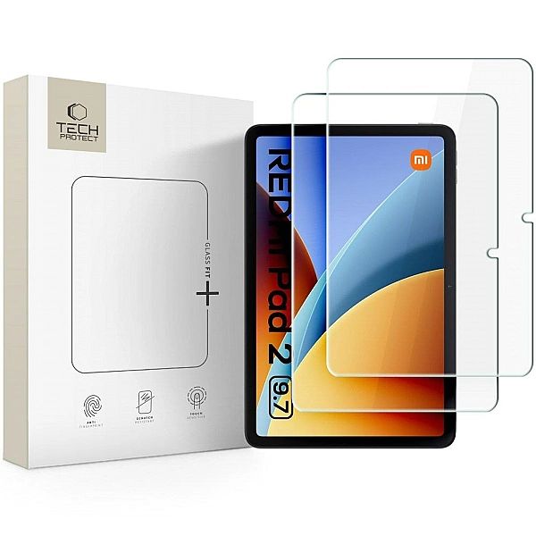 Szkło Hartowane Tech-Protect Glass Fit+ 2-Pack Xiaomi Redmi Pad 2/9.7