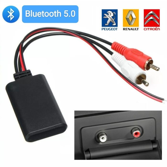 Bluetooth для Renault Megane 3 Scenic 3 Clio Блютуз Рено AUX USB Меган