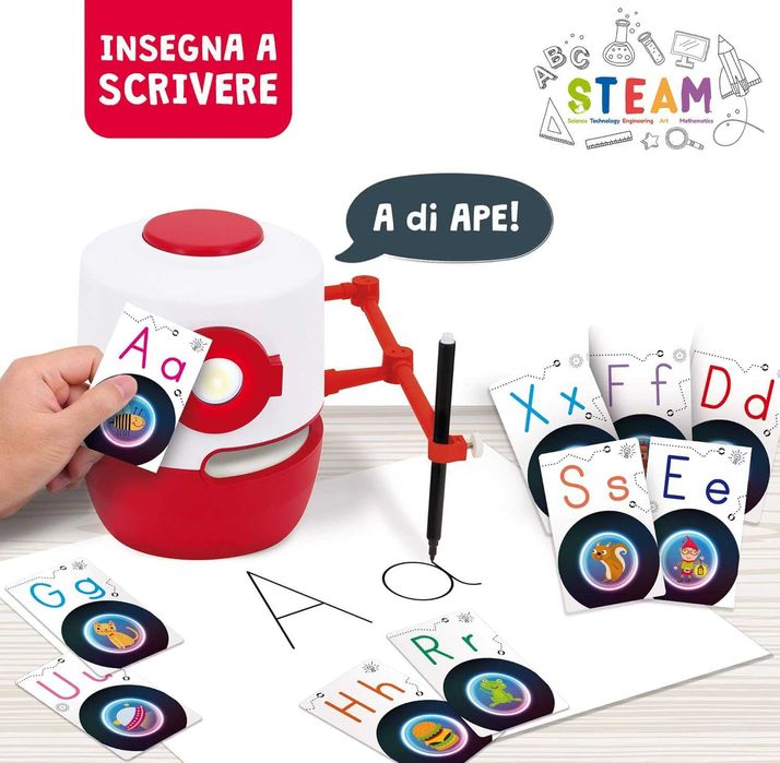 Step robot edukacyjny dla dzieci. LISCIANI. Jak nowy. uczy pisania.