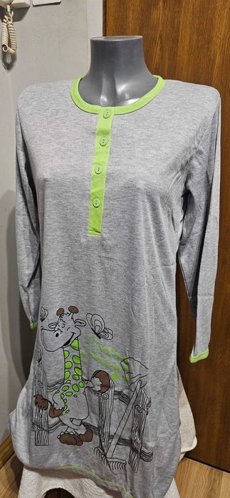 Koszula ciazowa S długi rękaw rozpinana odpinana do karmienia porodu