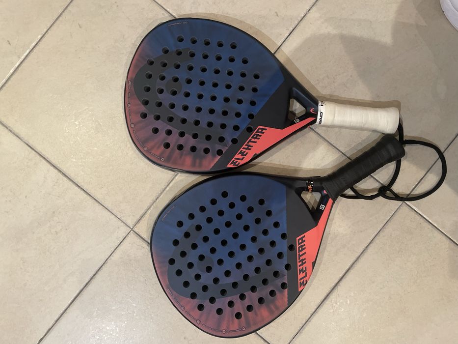 2x Head Elektra racket + Head Ultimate Bag