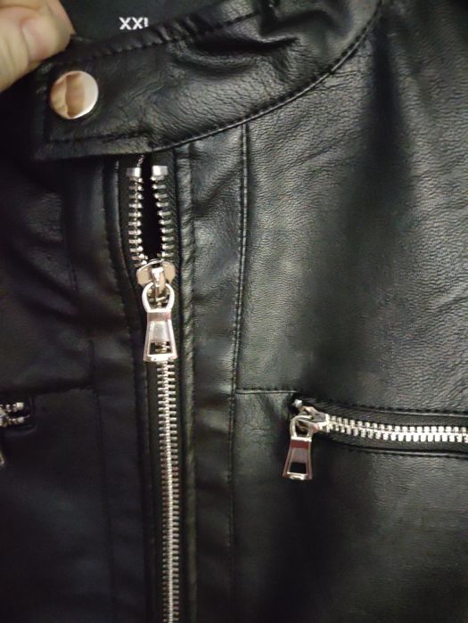 Kurtka męska ze skóry ekologicznej