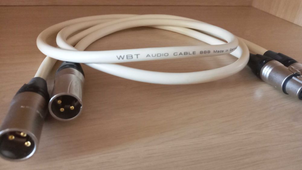 Продам міжблочний WBT,   XLR , оптичні аудио   кабелі.