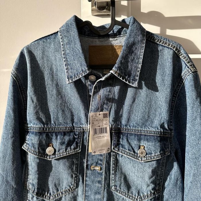 Чоловіча джинсова куртка mango, джинсовка манго