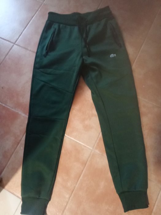 Calcas fato treino Lacoste verdes