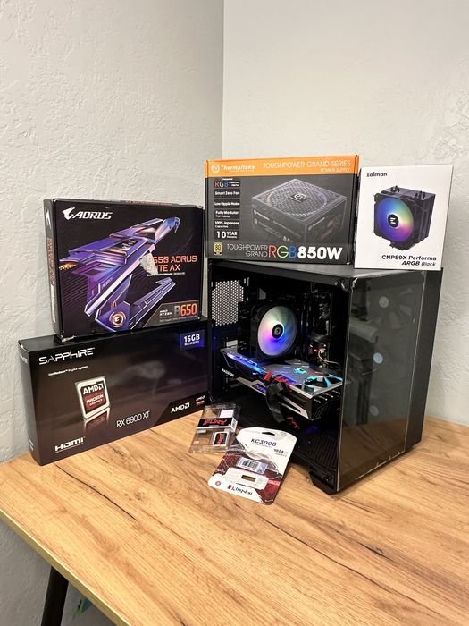 ПК AMD 6900xt/R 5 8400f/32gb ddr5/1.3tb GGB