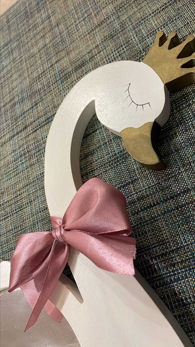 Espelho cisne decoracão criança