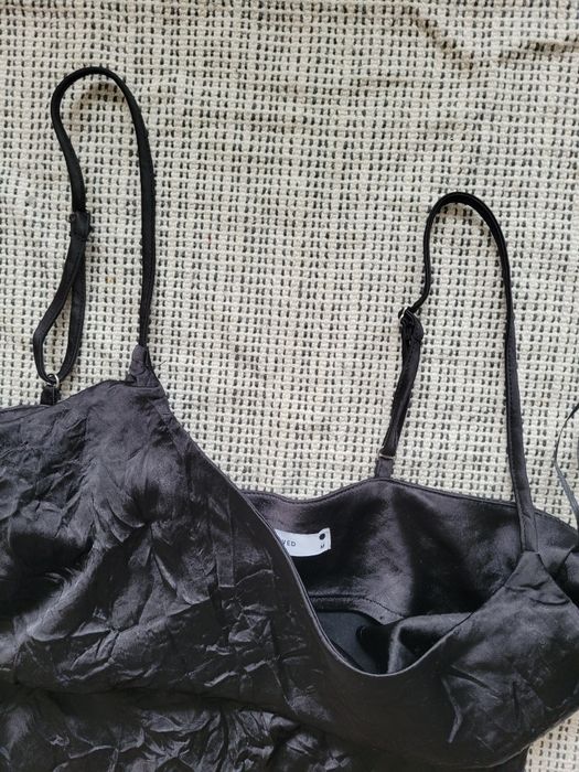 Nowa Little black dress w wersji maxi / slip dress