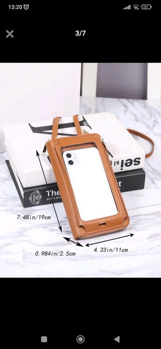 Bolsa Porta telemóveis/porta-moedas