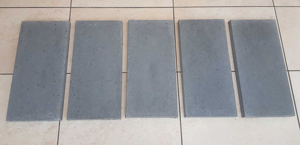 Daszki betonowe płaskie 24x50 na murki słupki ogrodzeniowe PRODUKCJA