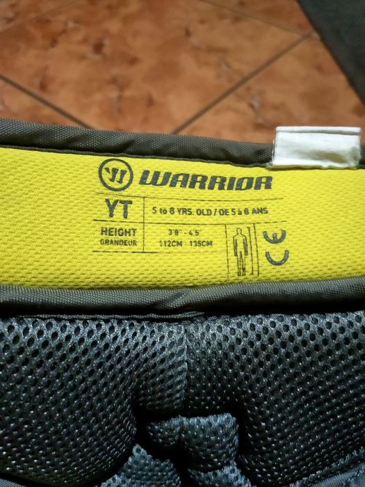 Suspenzor bramkarski dziecięcy warrior yth do 135cm wzrostu