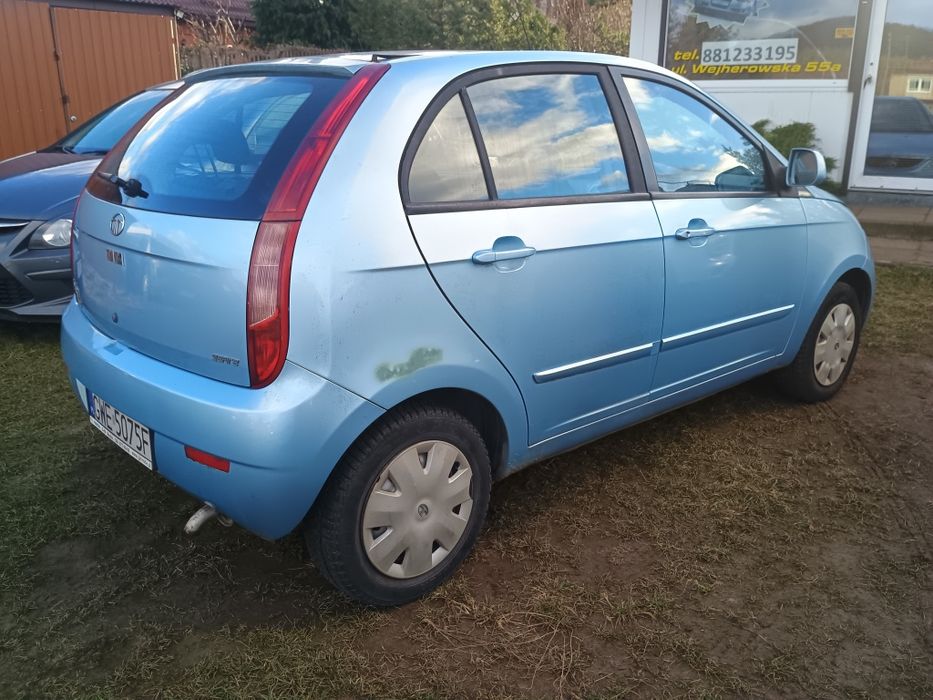 FakVat23 Tata Indica Vista 2010rok 94t.km. klima 4el szyby wspomagan