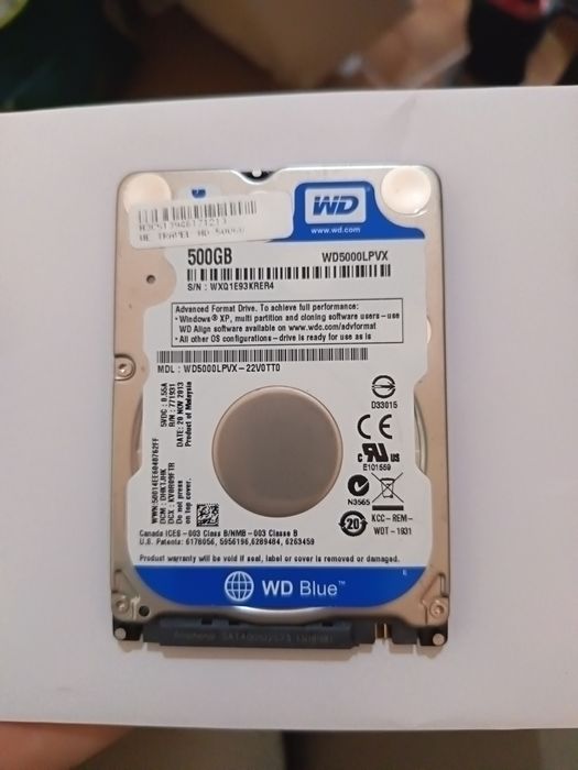 Disco rígido 500gb
