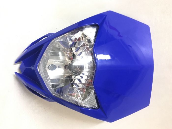 LAMPA REFLEKTOR Enduro Cross Yamaha WR Niebieska REFLEKTOR