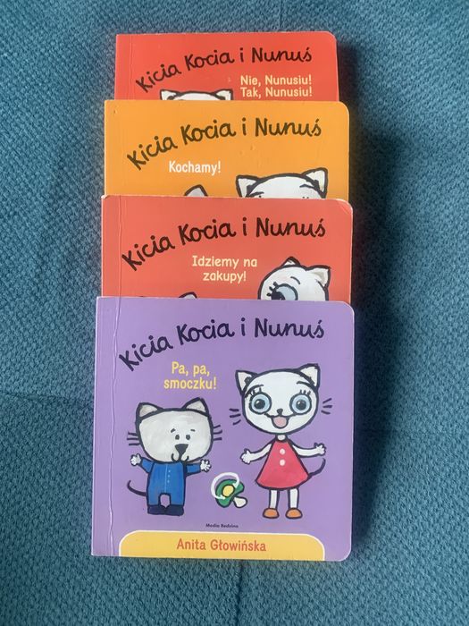 Ksiazeczki dla dziecka Kicia Kocia i Nunuś