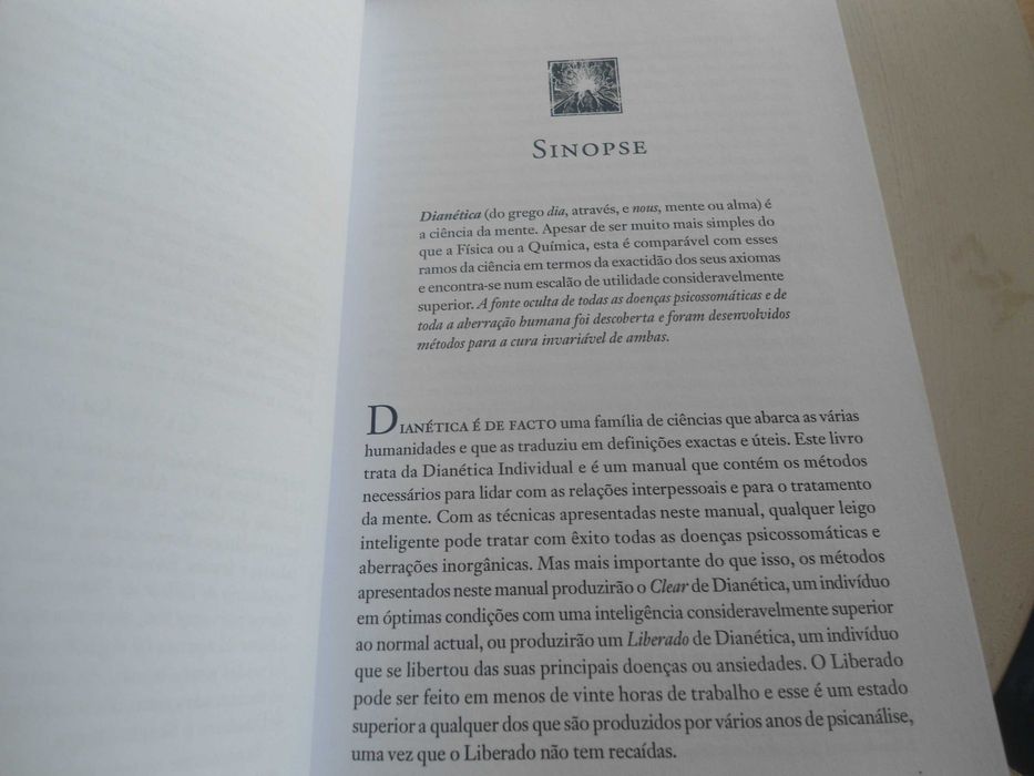 Dianética - O poder da mente sobre o corpo por L. Ron Hubbard