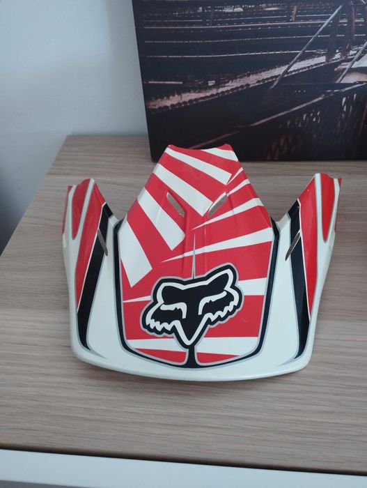 Capacete fox v3  réplica Ricky carmichael