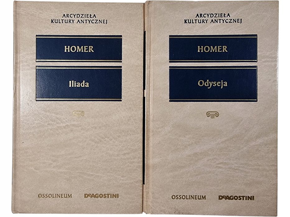 Iliada + Odyseja / Homer / Arcydzieła / DeAgostini