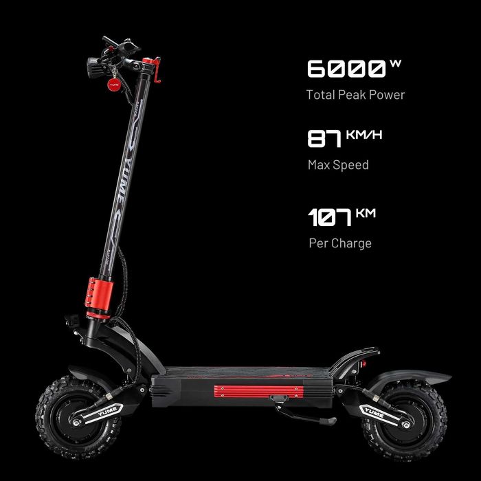 Hulajnoga Yume Raptor 2 NOWOŚĆ !!! 60V30Ah 6000W #nami #teverun #techlife #kukiri