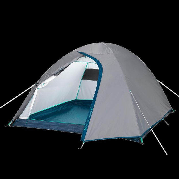 Tenda de Campismo 3 pessoas, MH100 3 cinzento
