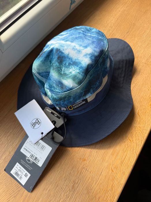 Kapelusz BUFF Booney Hat National Geographic Zankor Blue Nowy