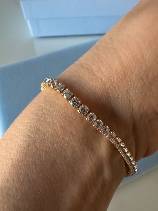 Bransoletka Swarovski elegancka stan bdb