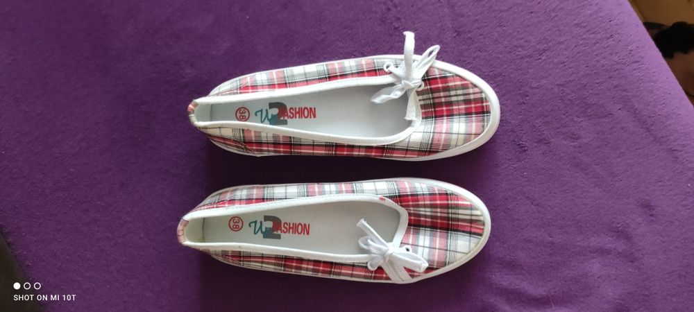 Baleriny rozmiar 38 jak nowe