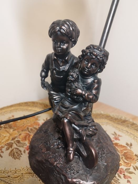 Винтажная настольная лампа