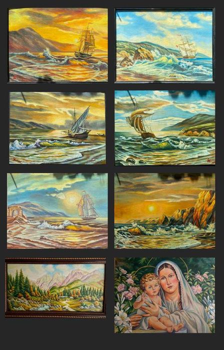 Колекція картин маловідомого художника