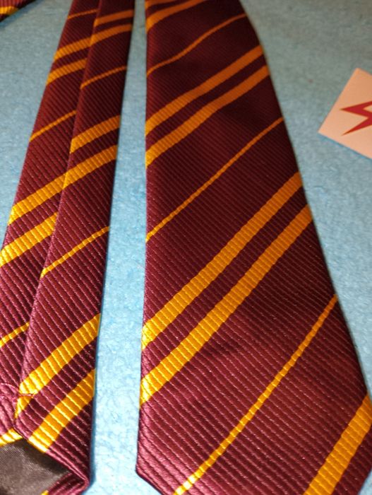 Галстук  окуляри Гарі Поттер  татуювання шраму  Хогвардс Гріфіндор